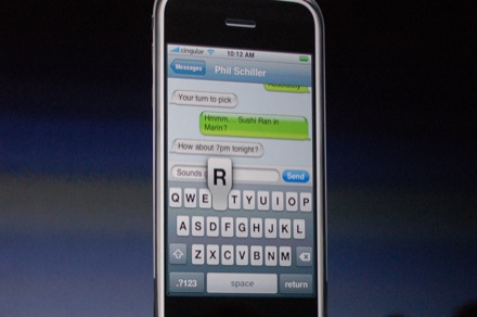 Exemple de clavardage lors de la keynote MacWorld 2007